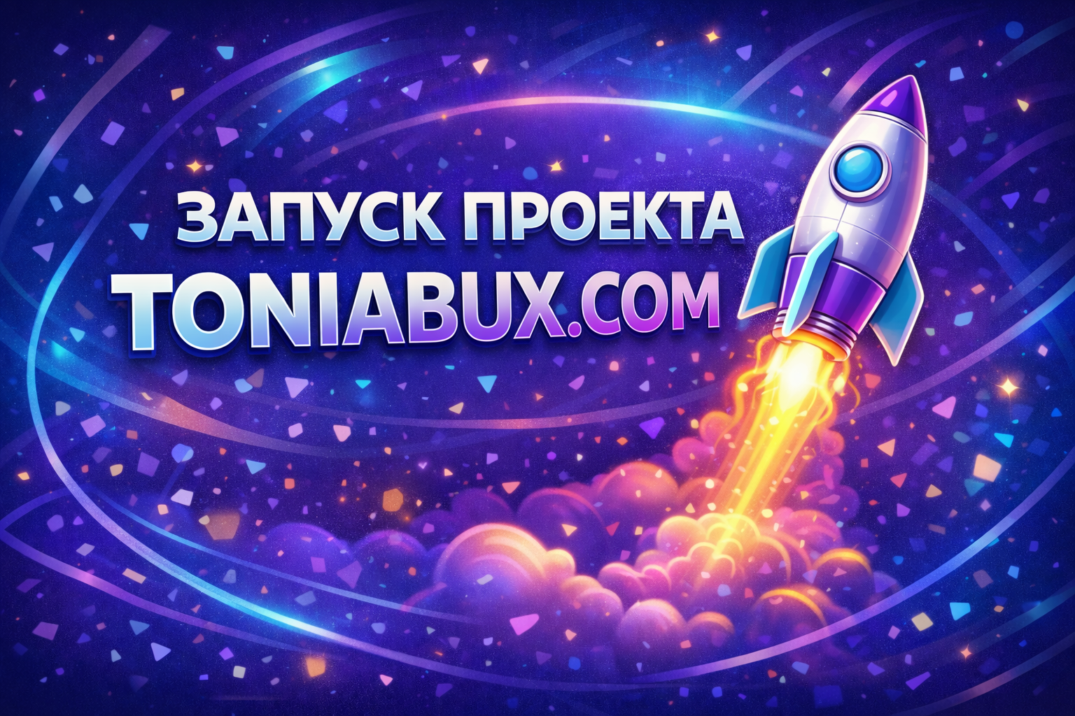Запуск проекта TONIABUX.COM